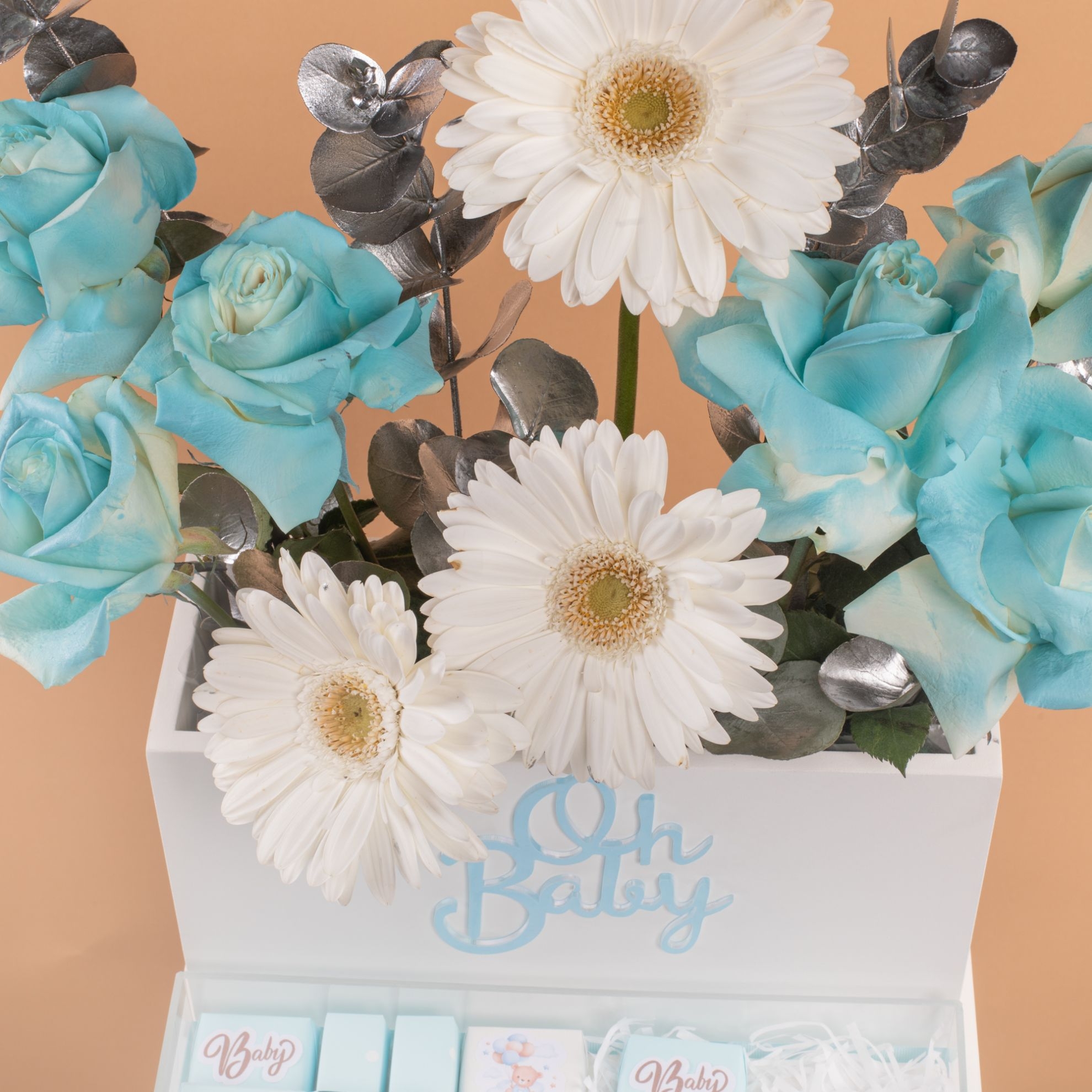 Picture of Opera Welcome Baby Boy Chocolate Tray