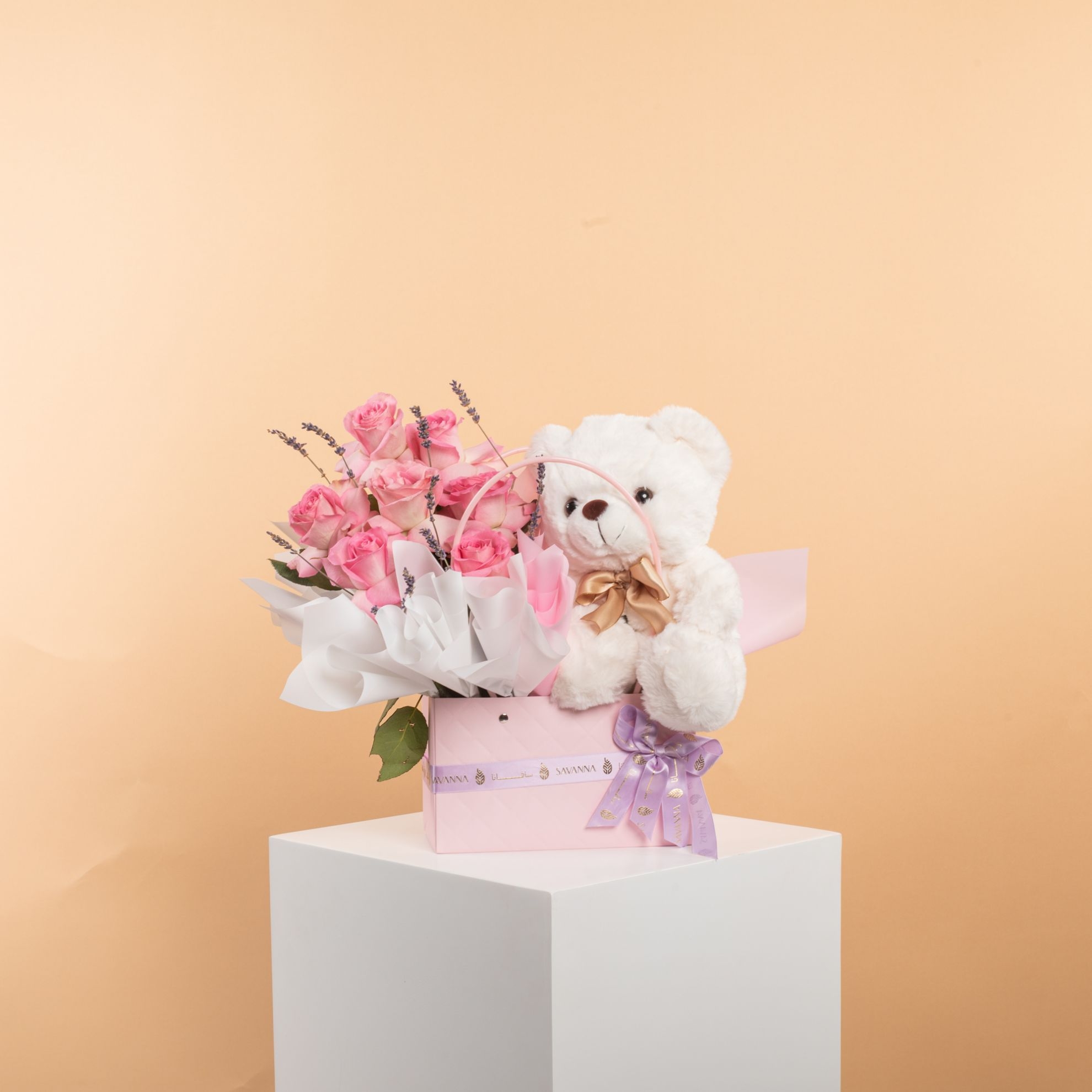 Picture of It’s a Girl Flowers Bag