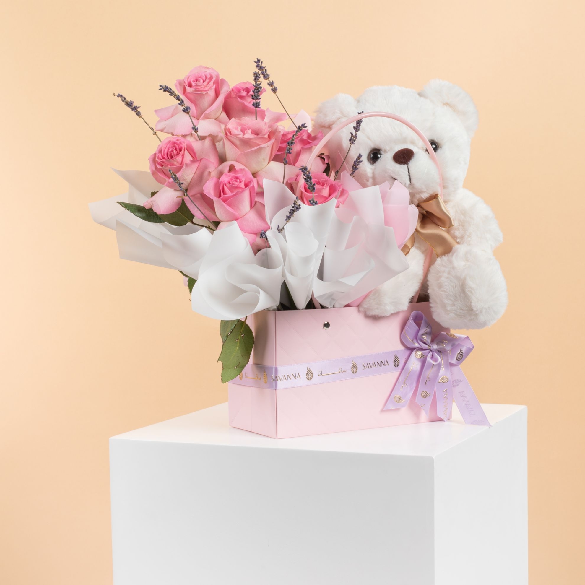 Picture of It’s a Girl Flowers Bag