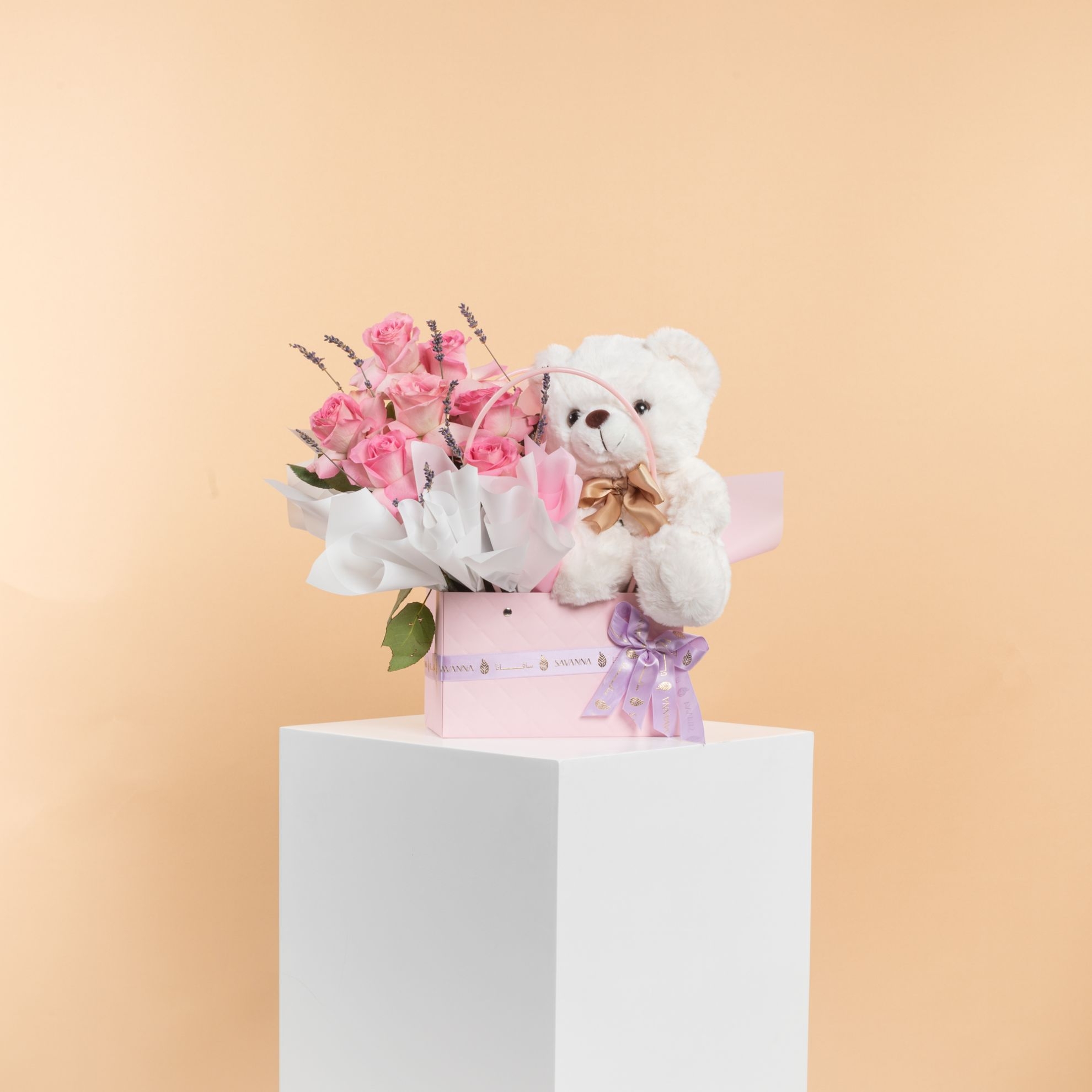 Picture of It’s a Girl Flowers Bag