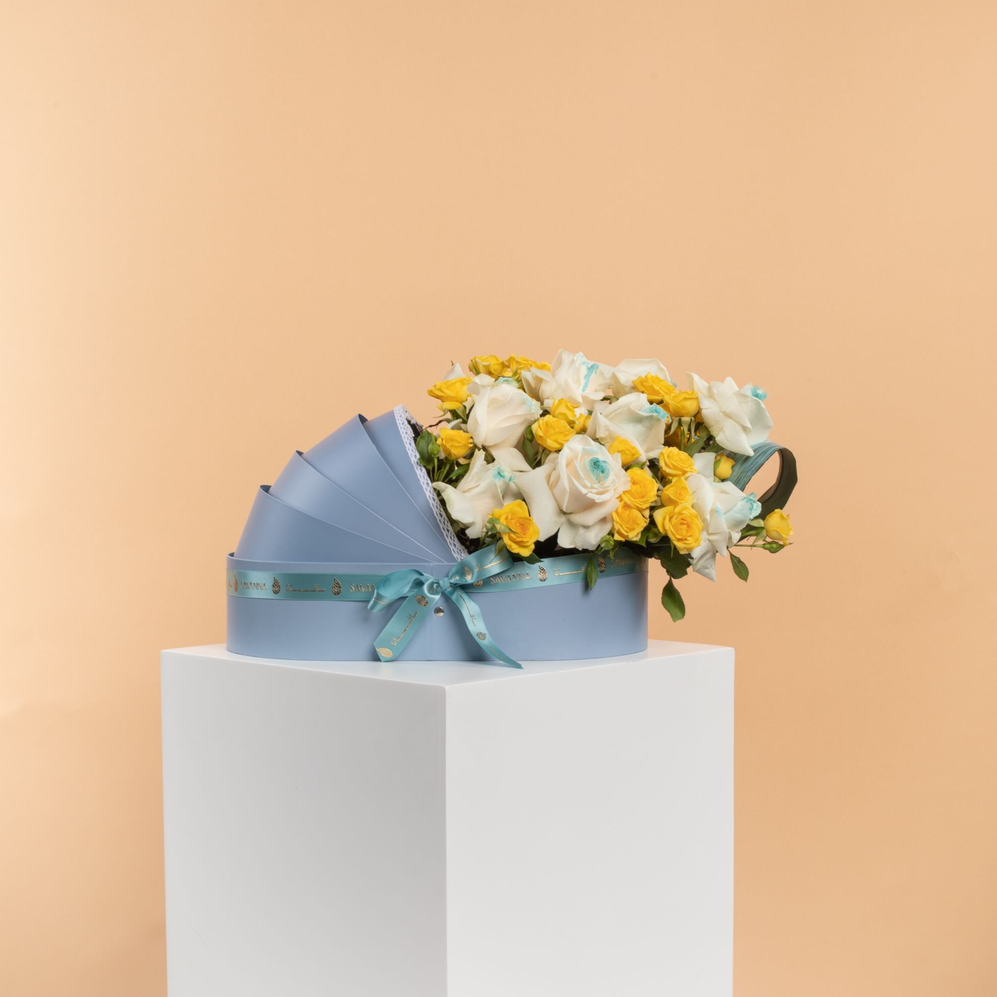 Picture of Welcome Baby Boy Flowers Gift