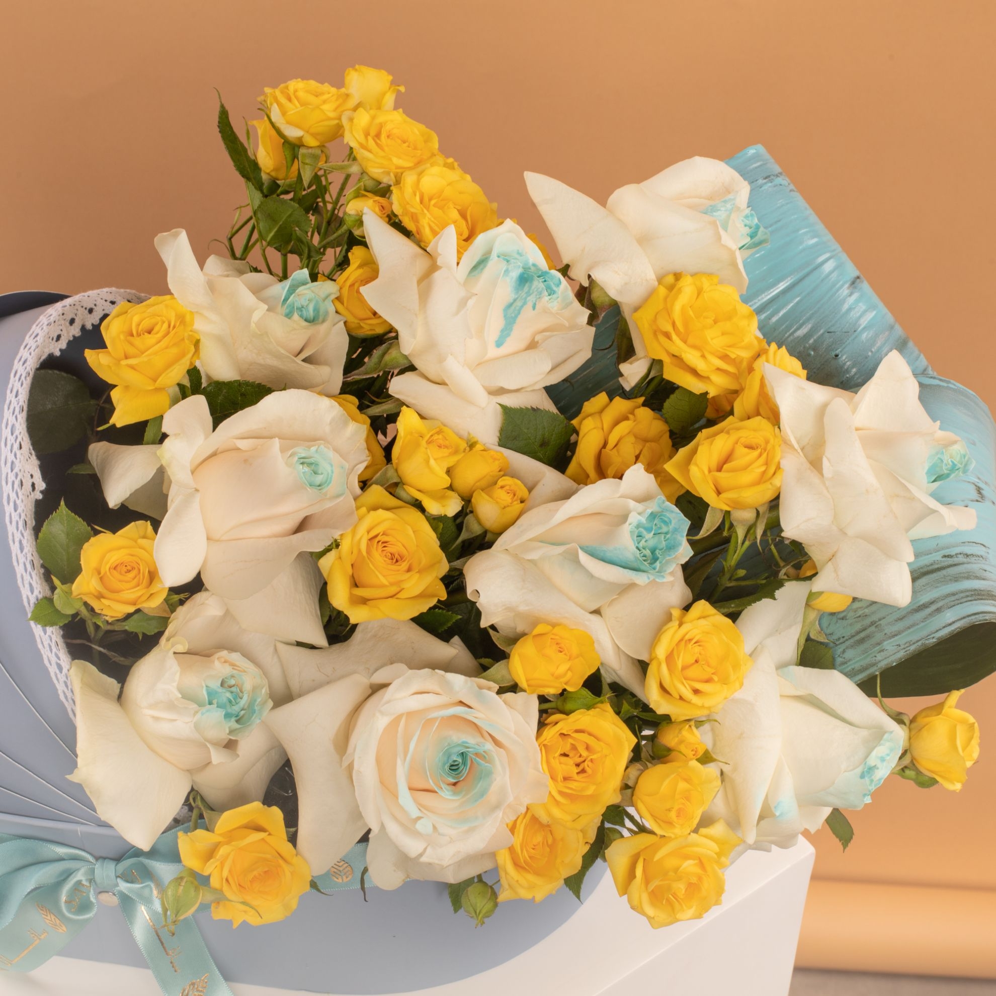 Picture of Welcome Baby Boy Flowers Gift