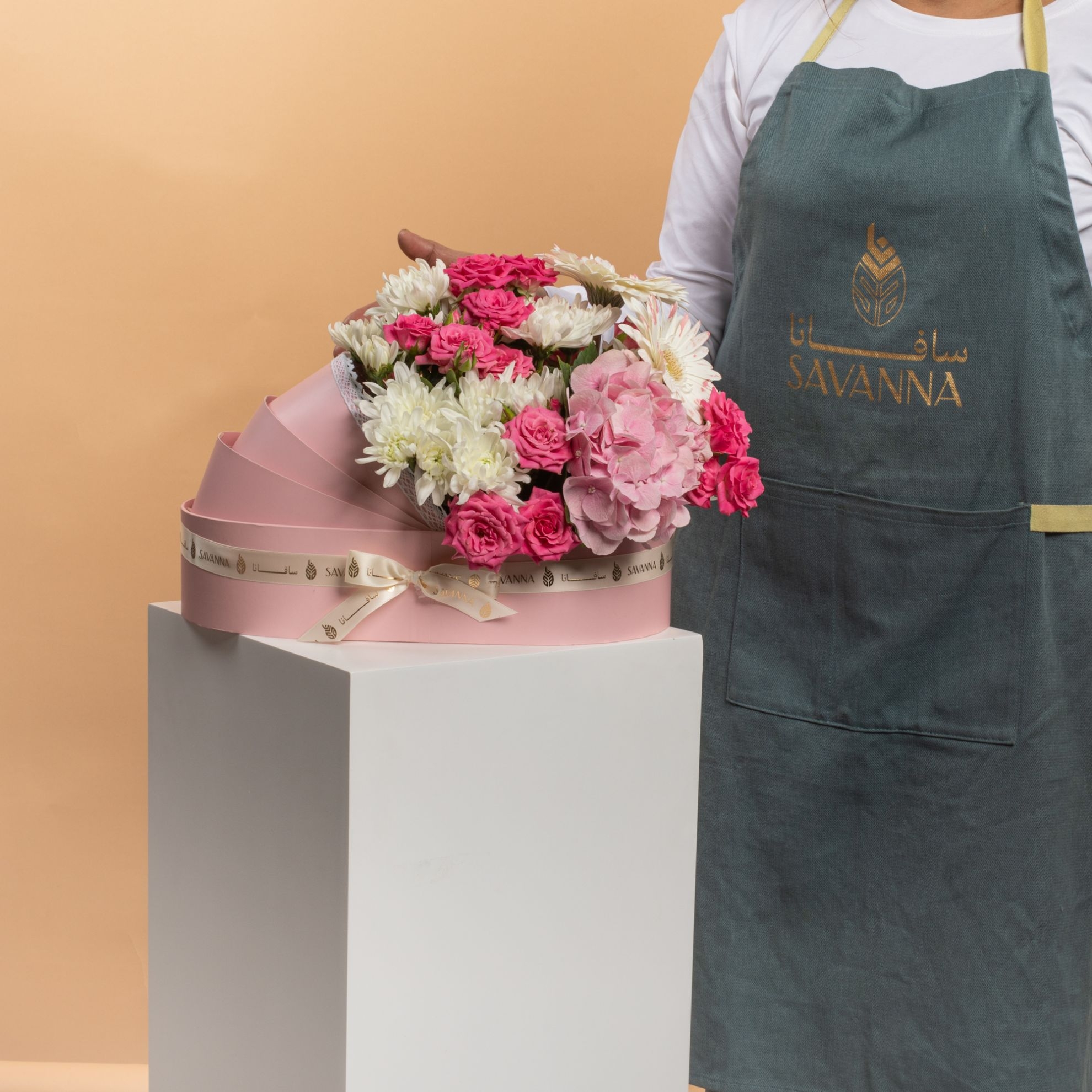 Picture of Welcome Baby Girl Flowers Gift