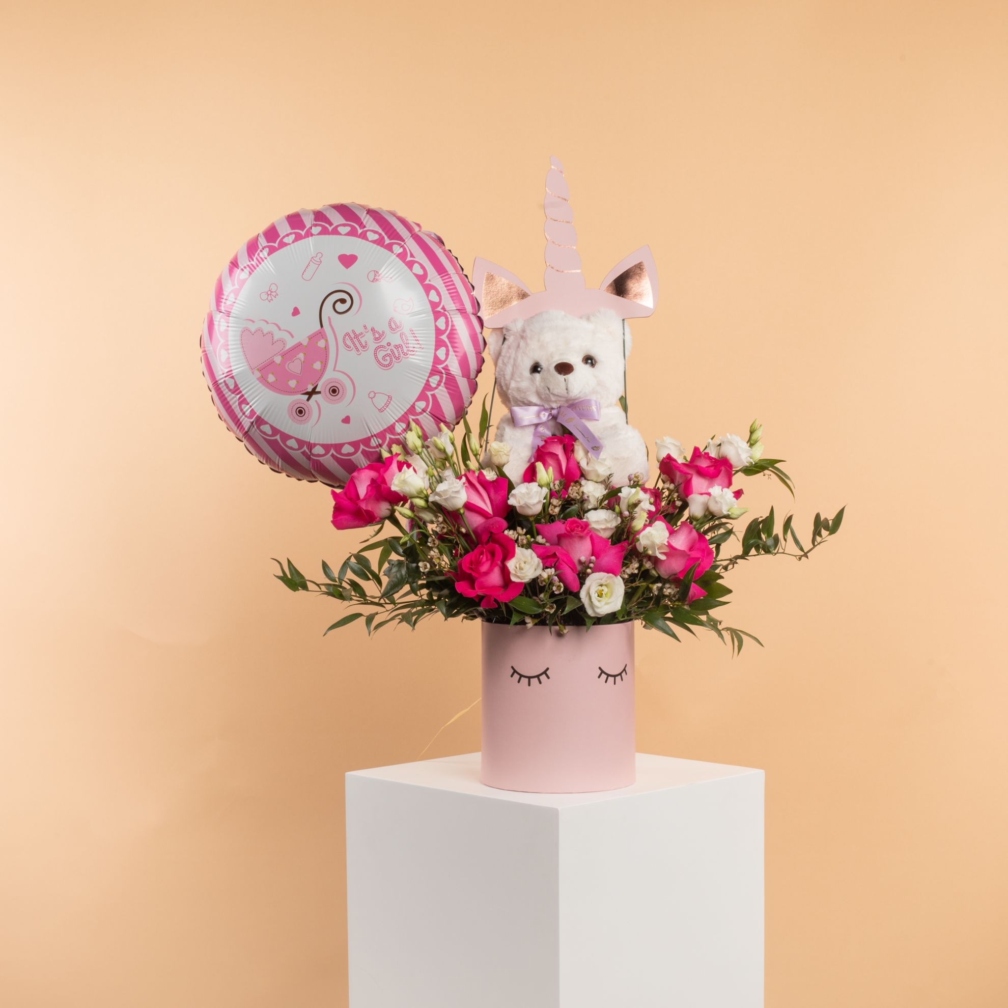 Picture of It’s a Girl Flowers Box