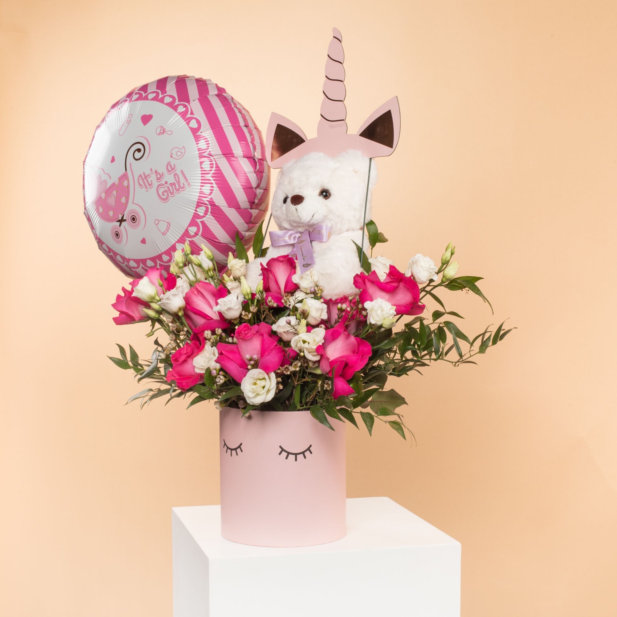 Picture of It’s a Girl Flowers Box