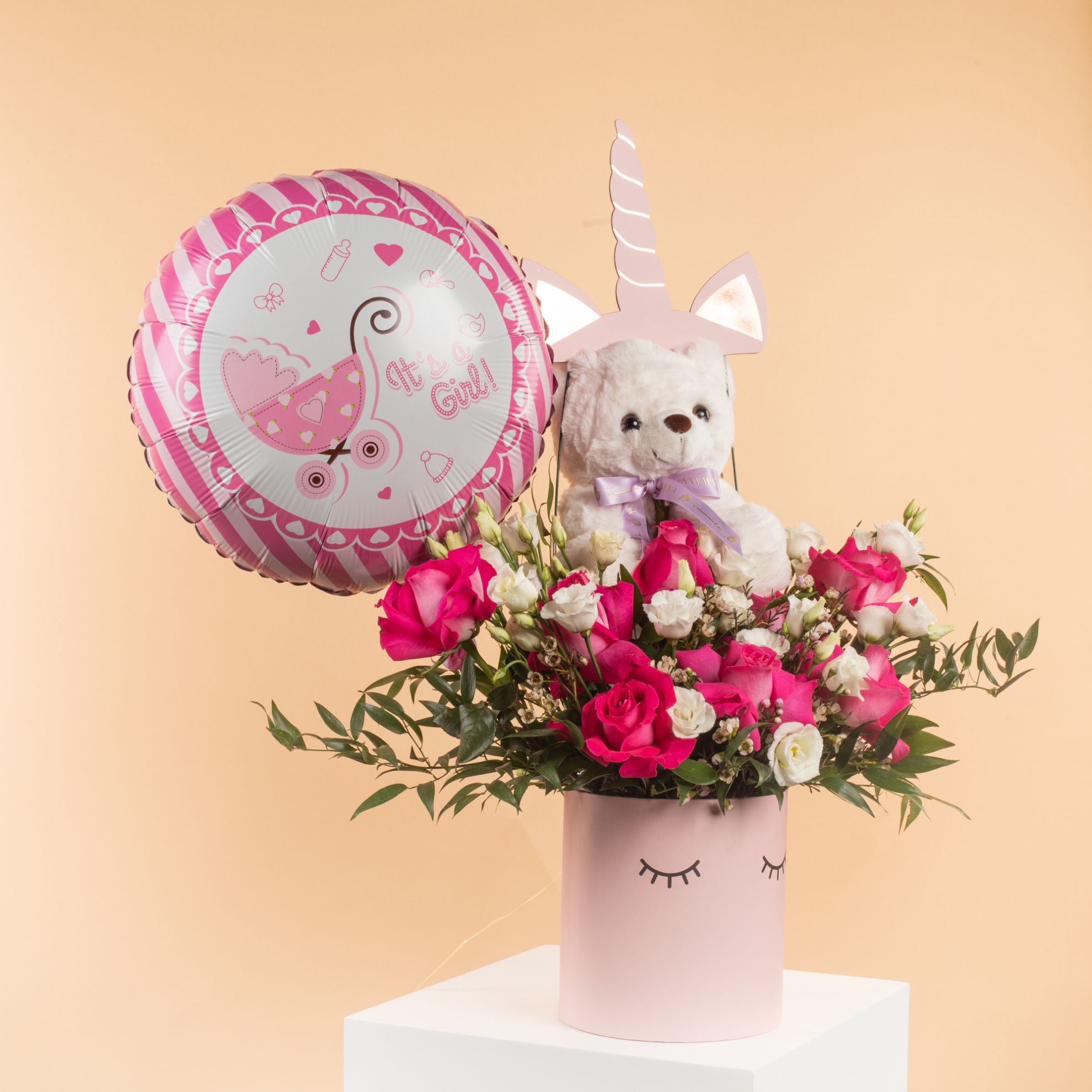 Picture of It’s a Girl Flowers Box
