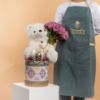 Picture of Savanna Birthday Flowers |Teddy Bear