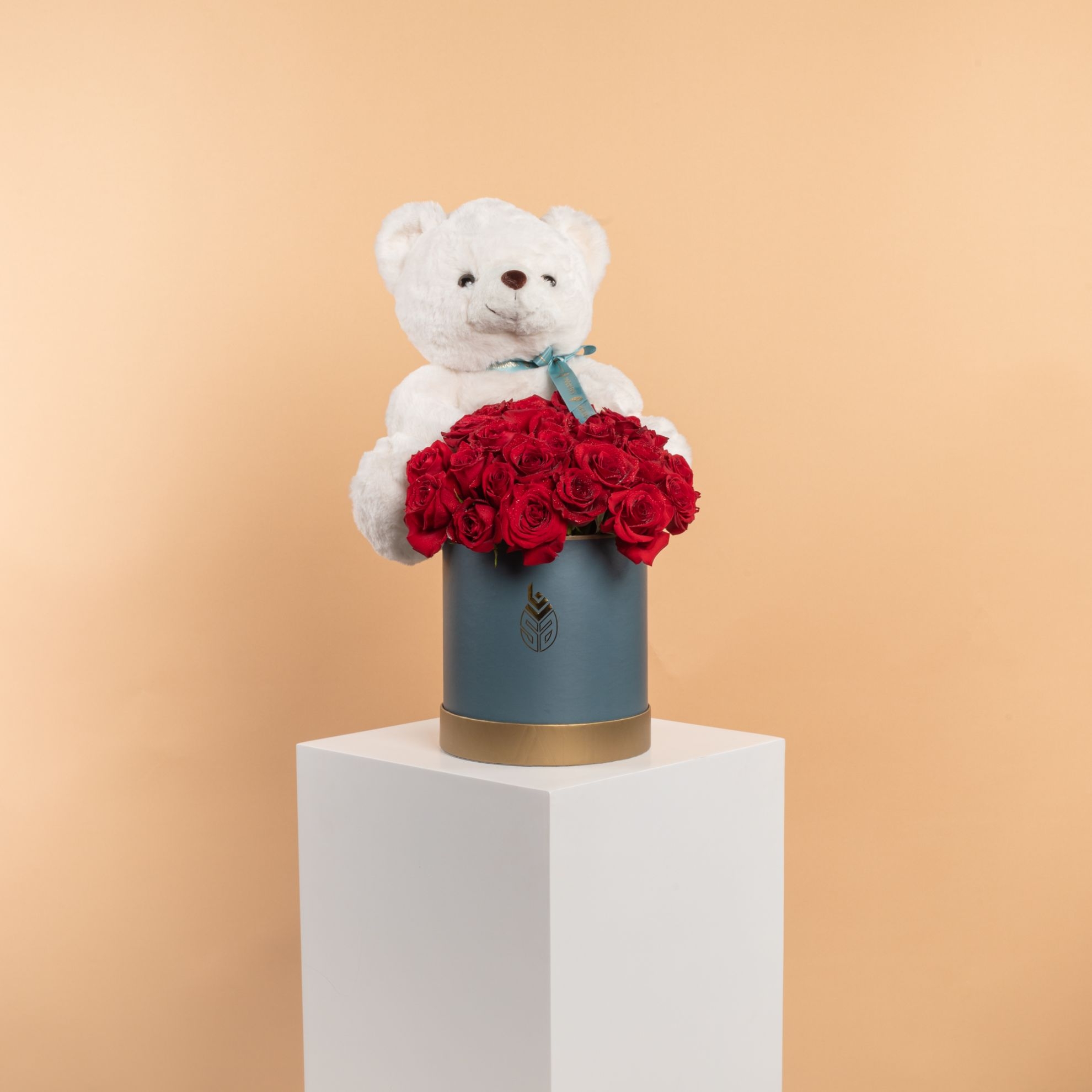 Picture of Savanna Birthday Flowers  Gift |Teddy Bear| Balloon