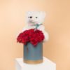 Picture of Savanna Birthday Flowers  Gift |Teddy Bear| Balloon