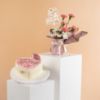 Picture of Opers Heart Cake For Mom |Chocolate and Vanilla