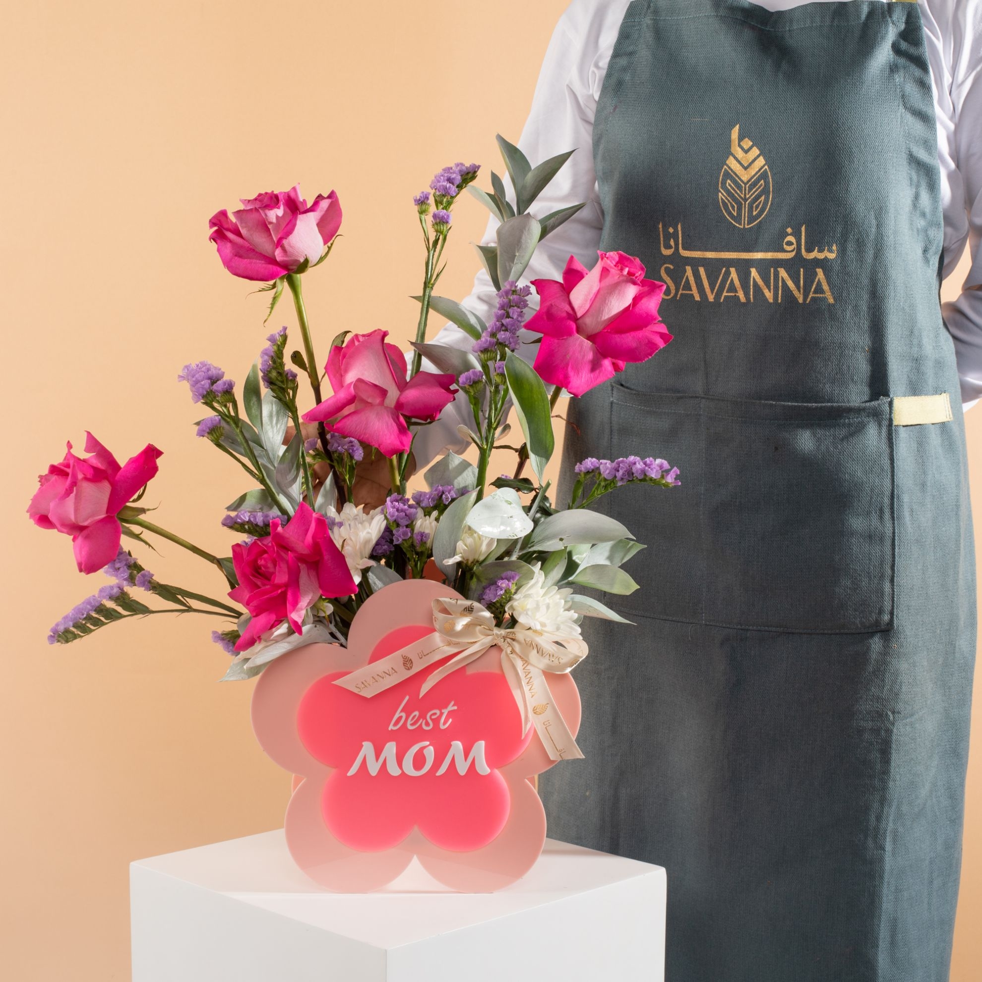 Picture of Savanna Best Mom Vase