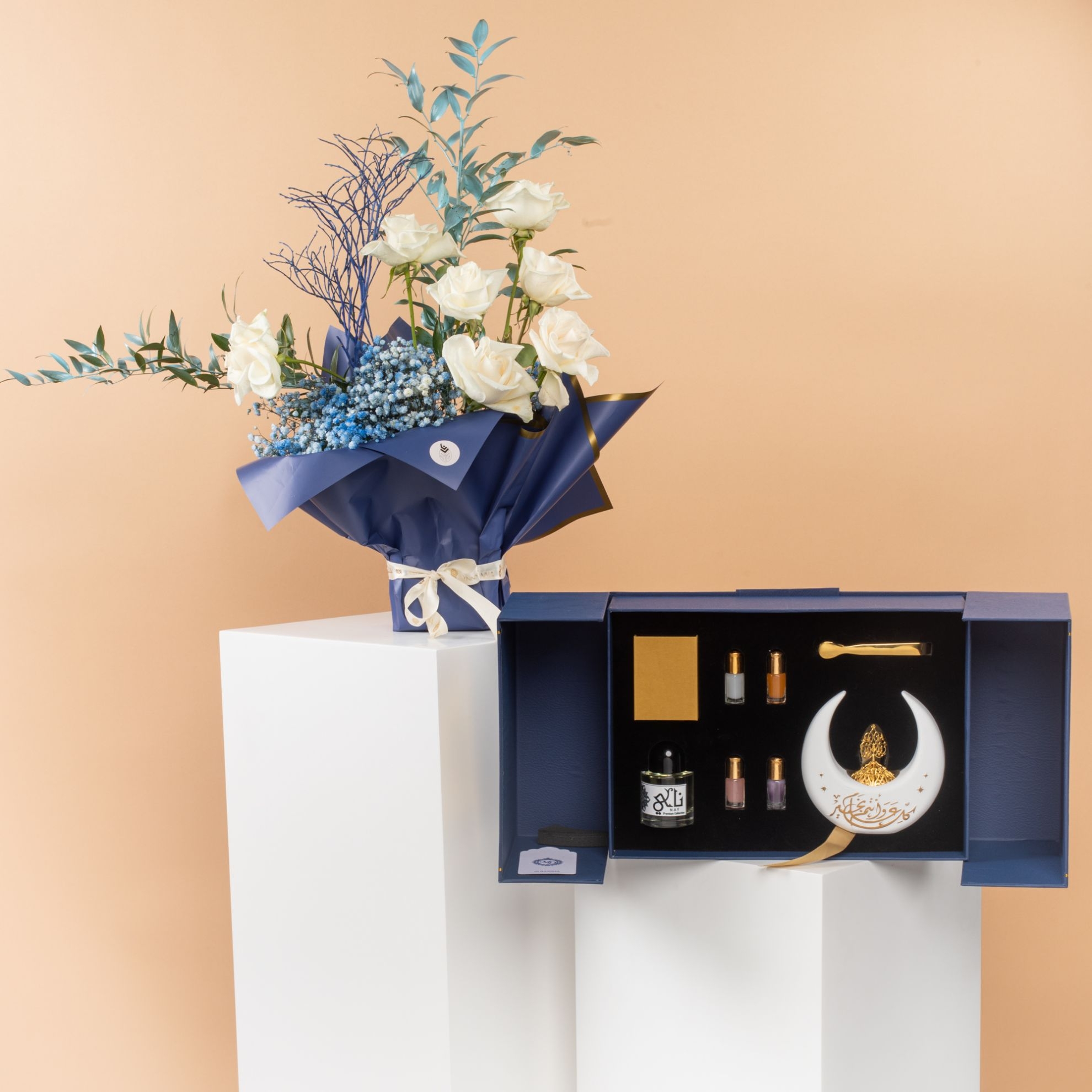 Picture of Mabakher Doha Perfume box |Flowers