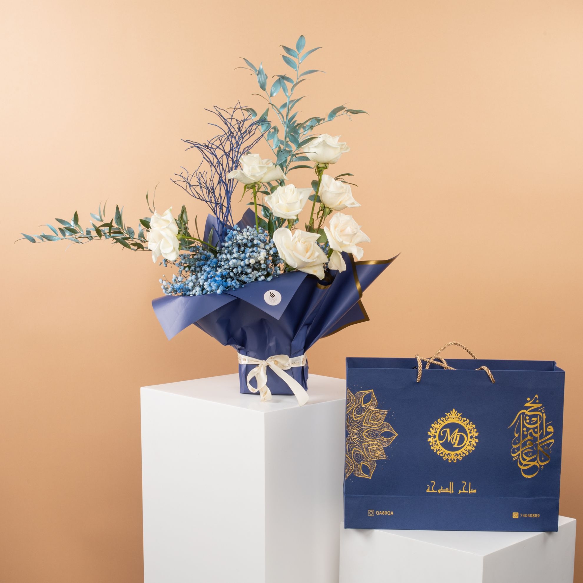 Picture of Mabakher Doha Perfume box |Flowers