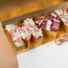 Picture of Savanna Mom Golden Box |Flowers and Chocolate