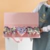 Picture of Savanna Mom Pink Box |Flowers and Chocolate