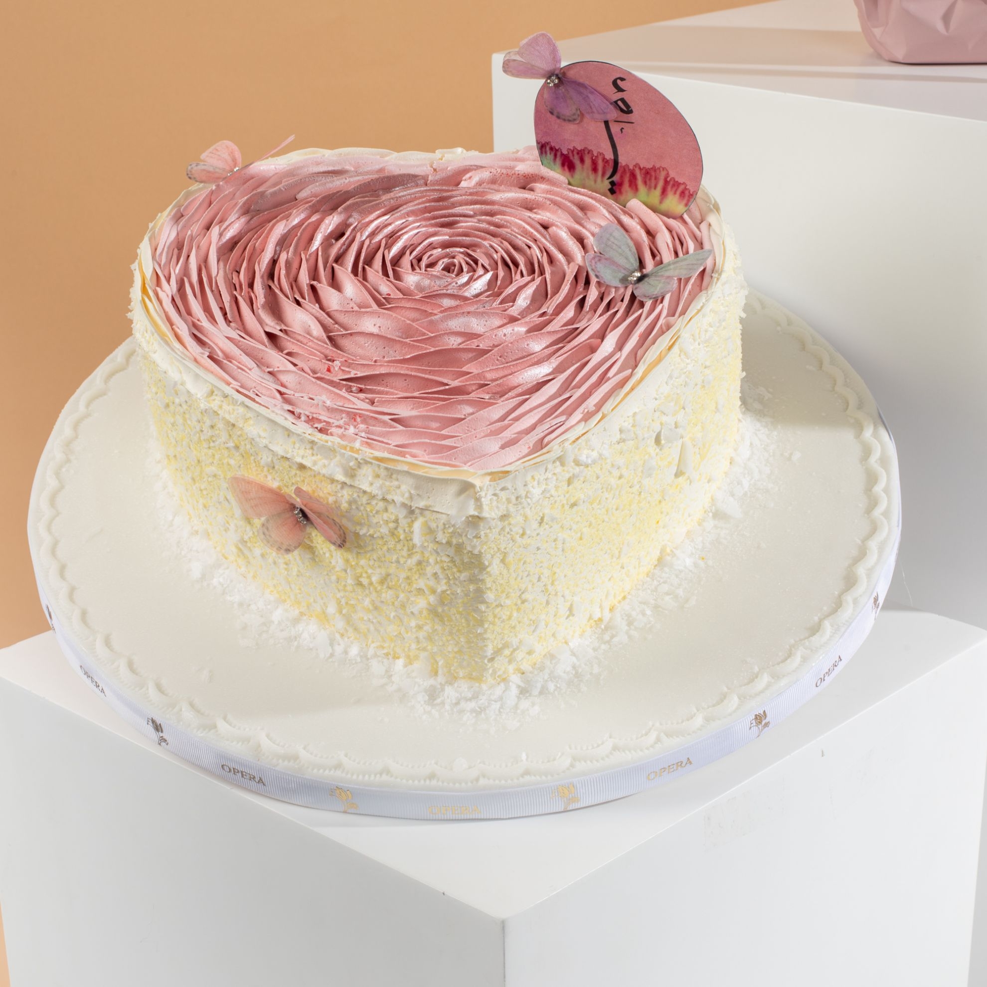 Picture of Opera Heart Cake for Mom