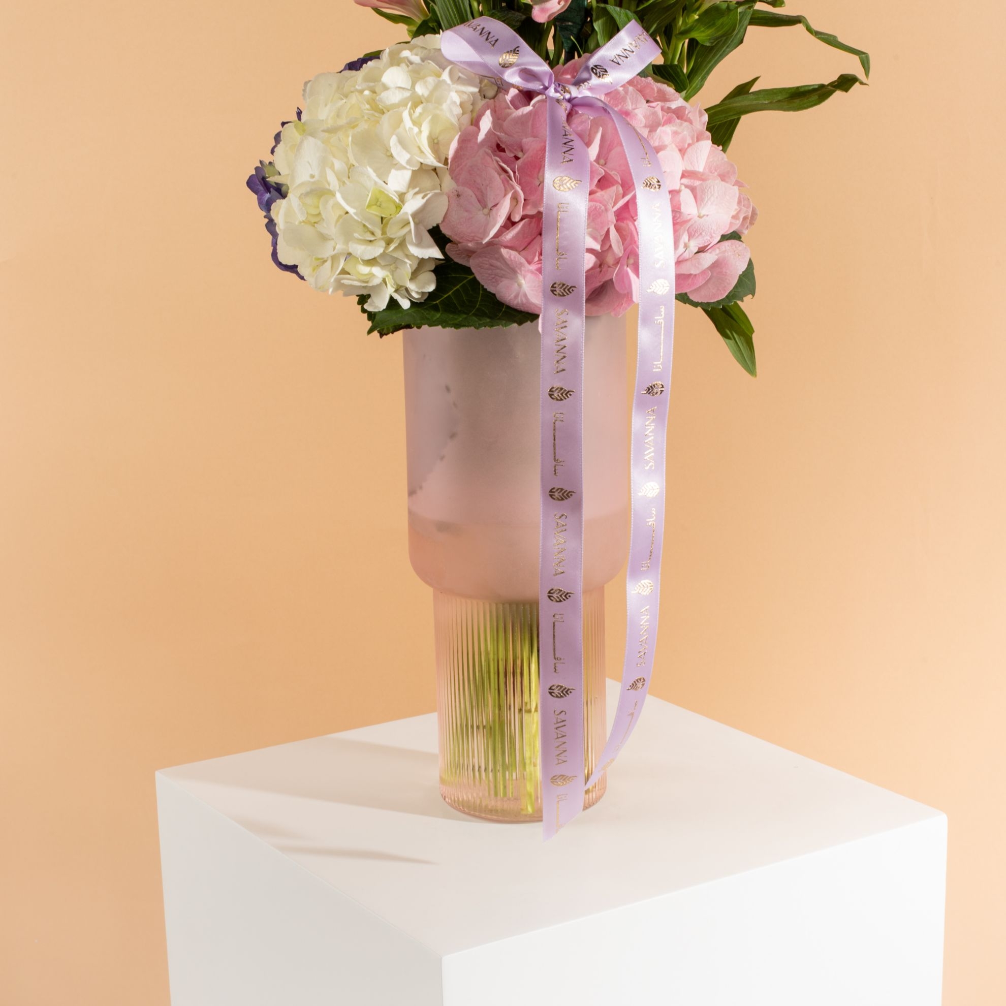 Picture of Savanna Mom Pink Glass Vase