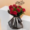 Picture of Savanna Eid Hand Bouquet | 10 Red Roses