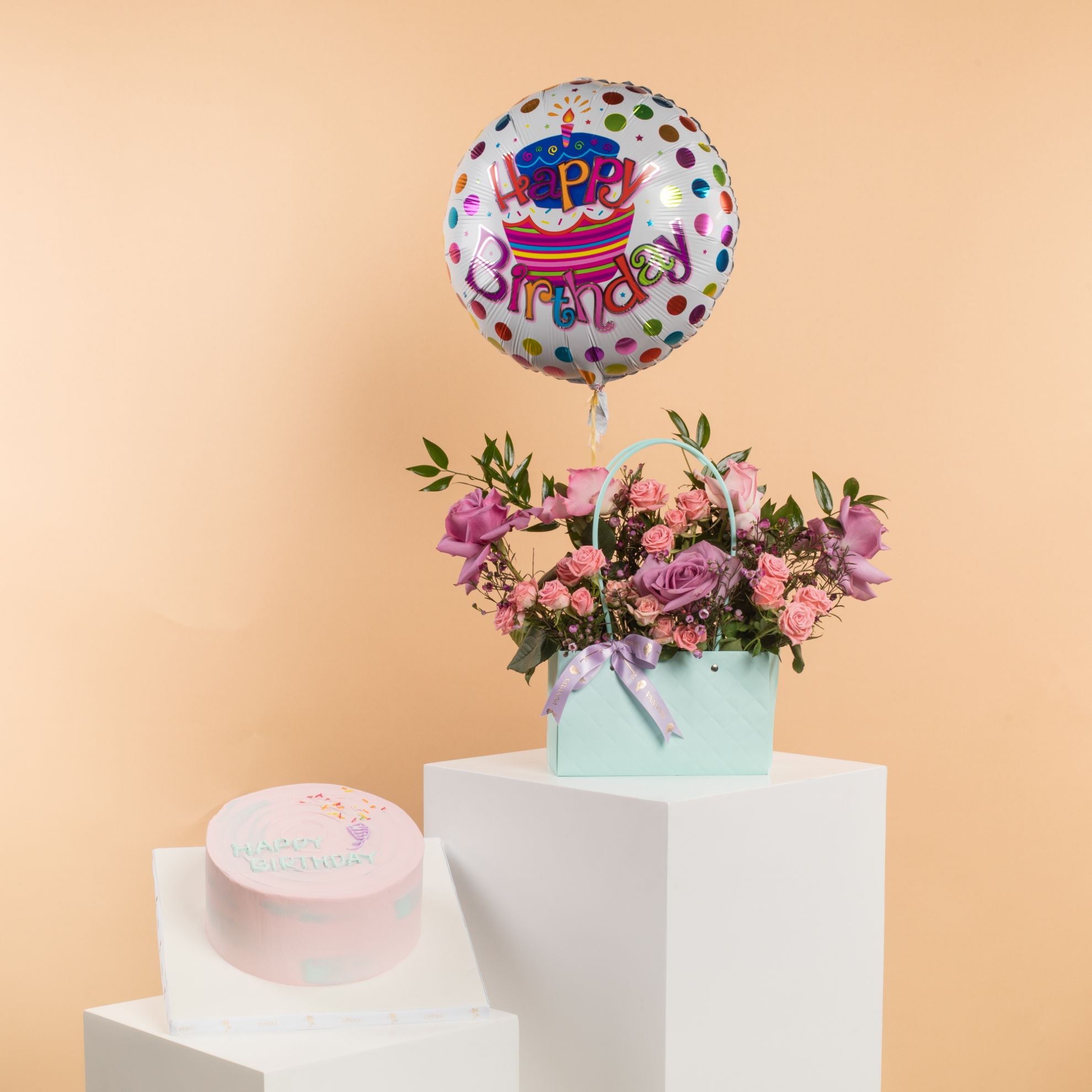 Picture of Opera Birthday Cake |Vanilla and Chocolate