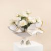 Picture of Savanna Graduation Bouquet |10 White Roses
