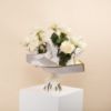 Picture of Savanna Graduation Bouquet |10 White Roses