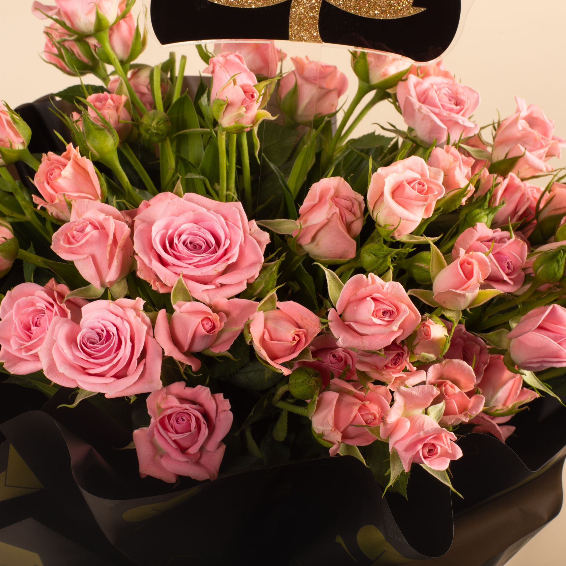 Picture of Baby Rose Pink Gratuation Flowers