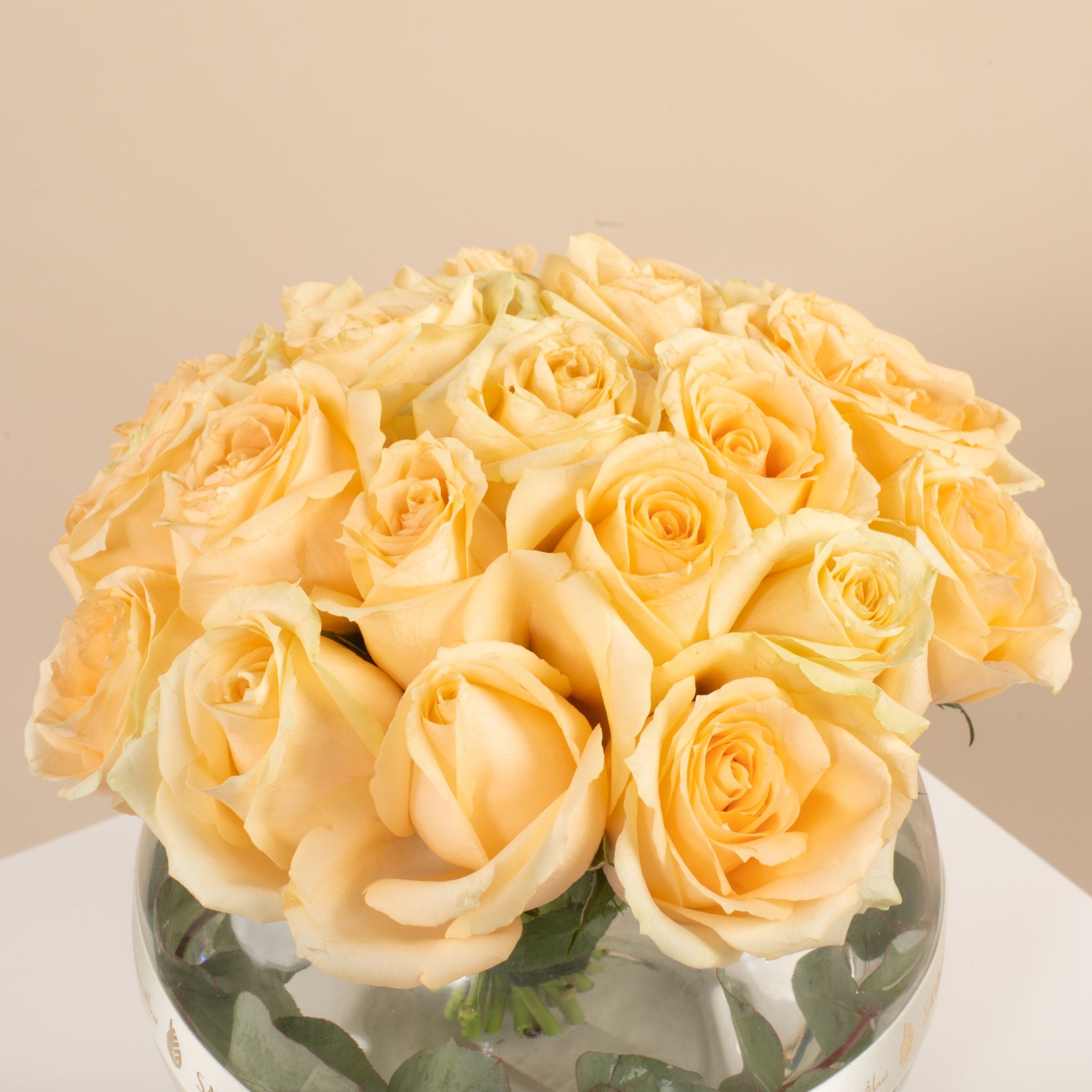 Picture of savanna graduation vase |Peach Rose