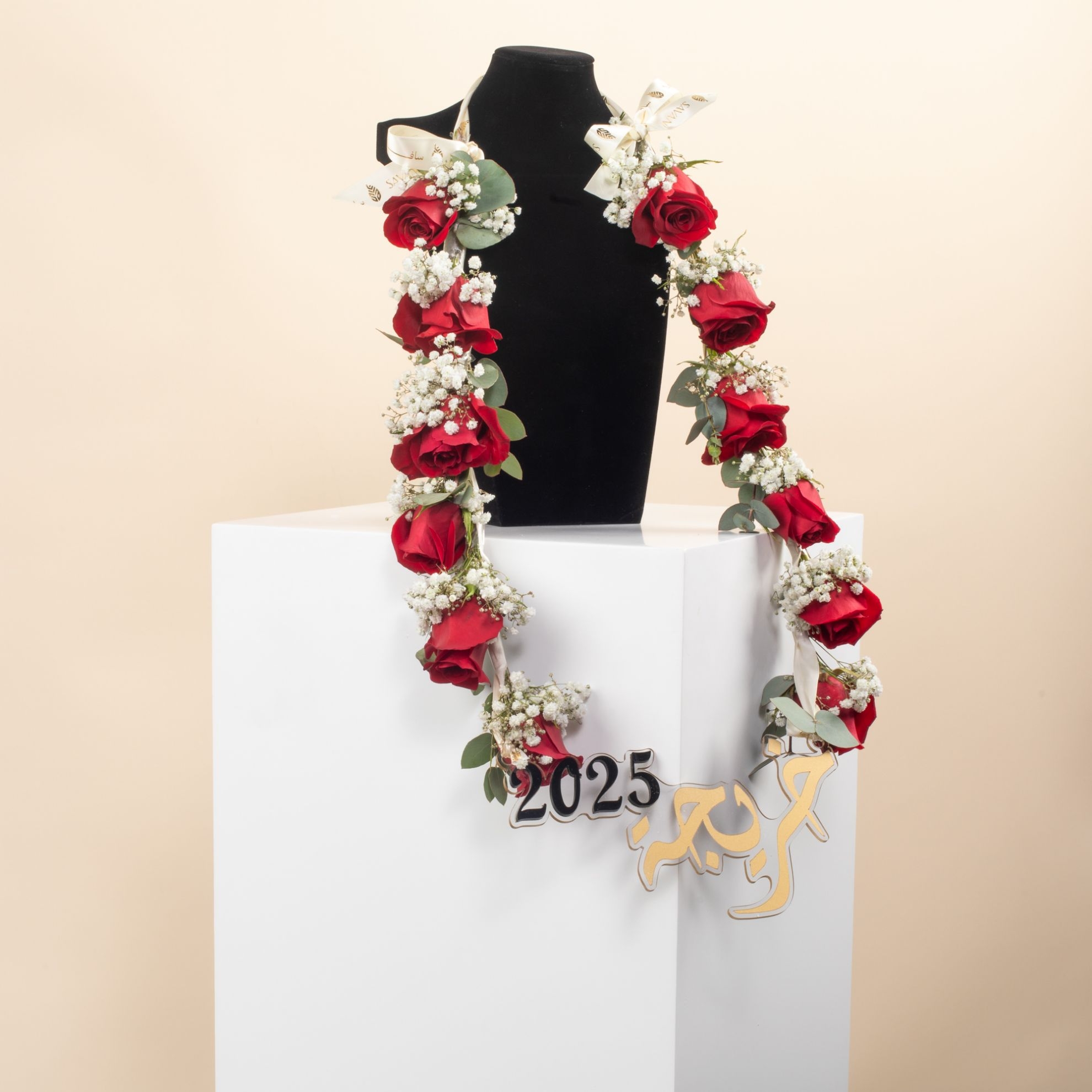 Picture of Graduation Necklace | Red Roses