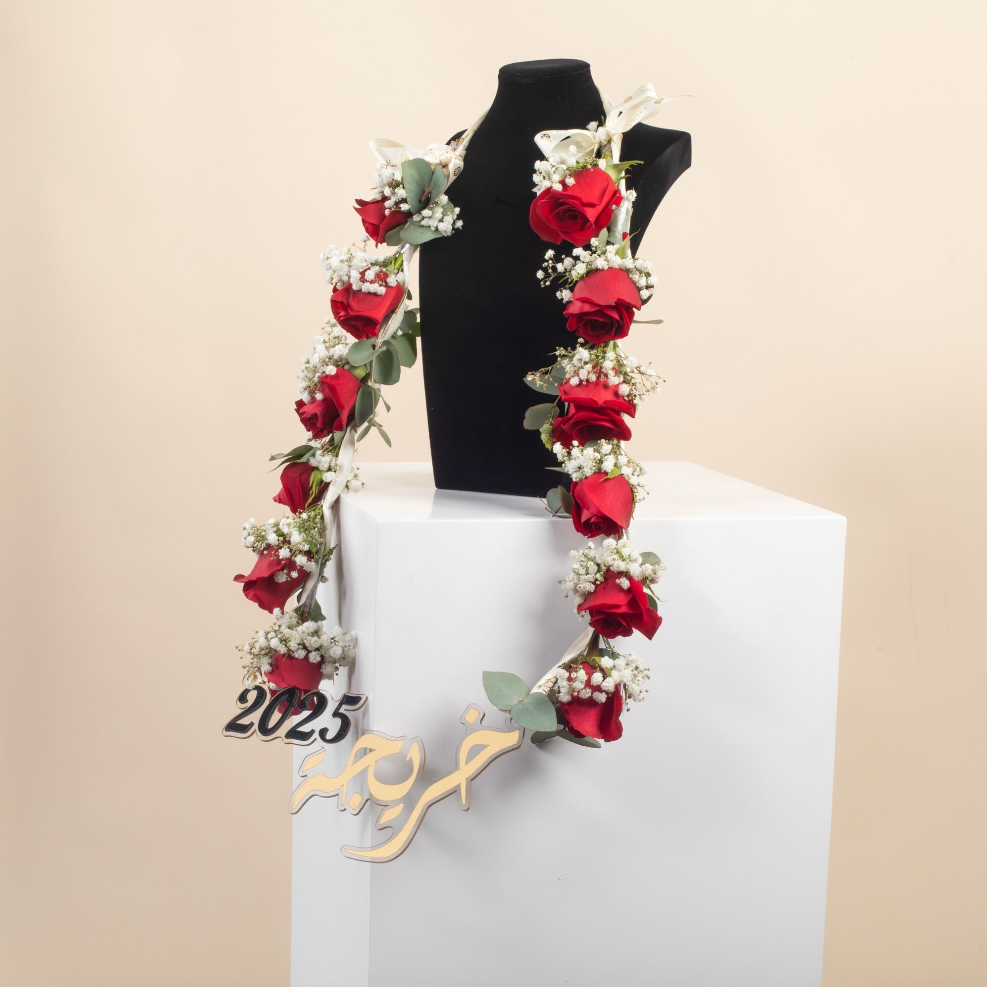 Picture of Graduation Necklace | Red Roses
