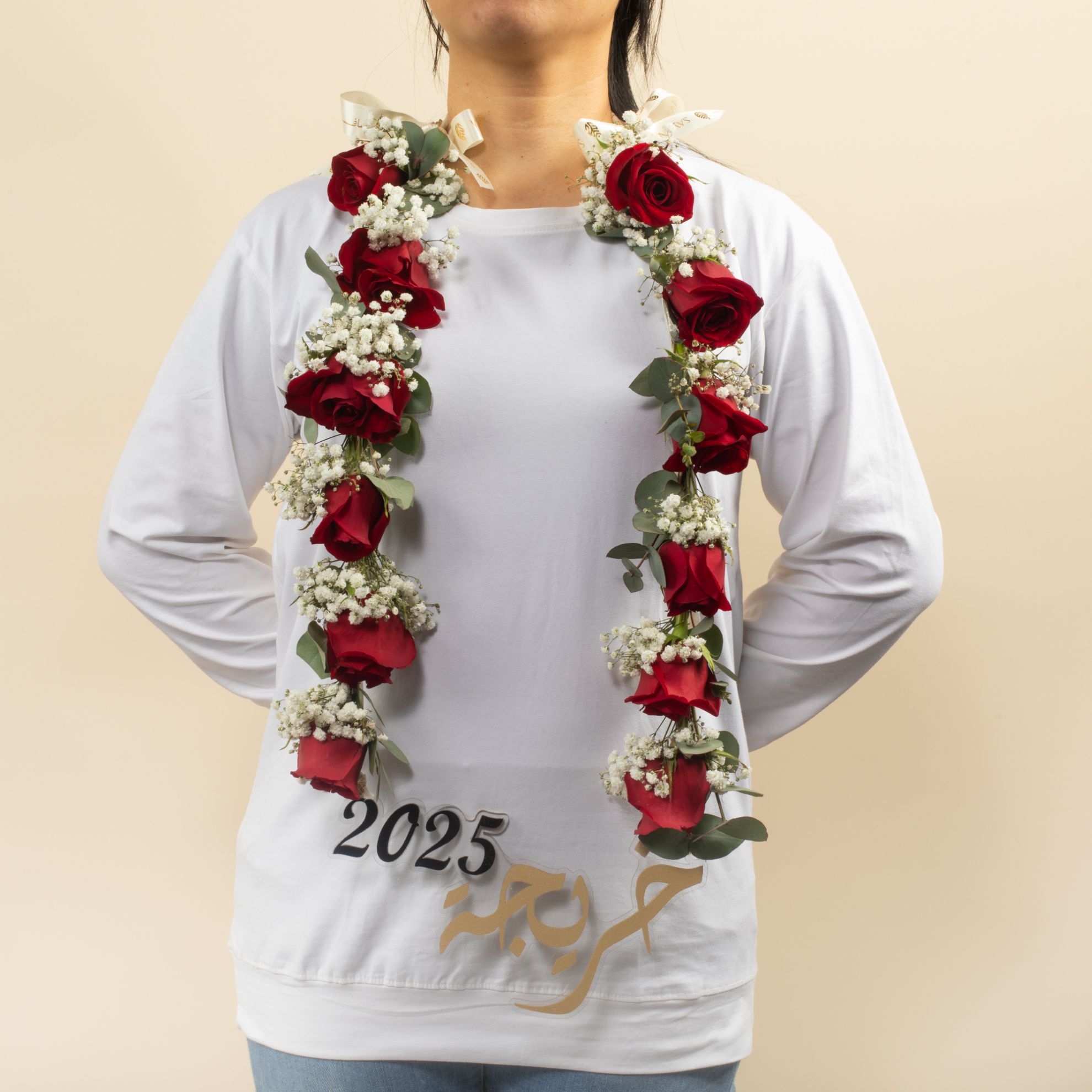 Picture of Graduation Necklace | Red Roses