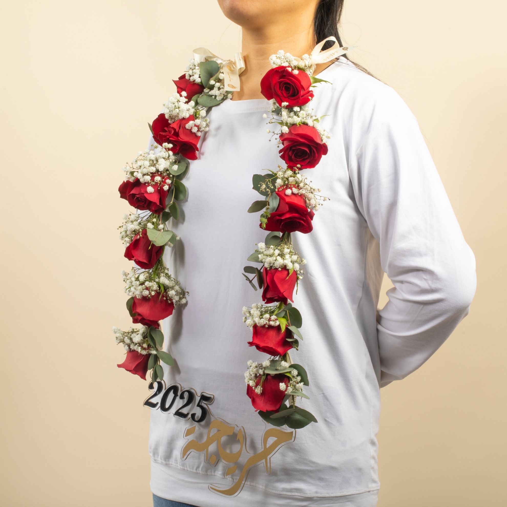 Picture of Graduation Necklace | Red Roses