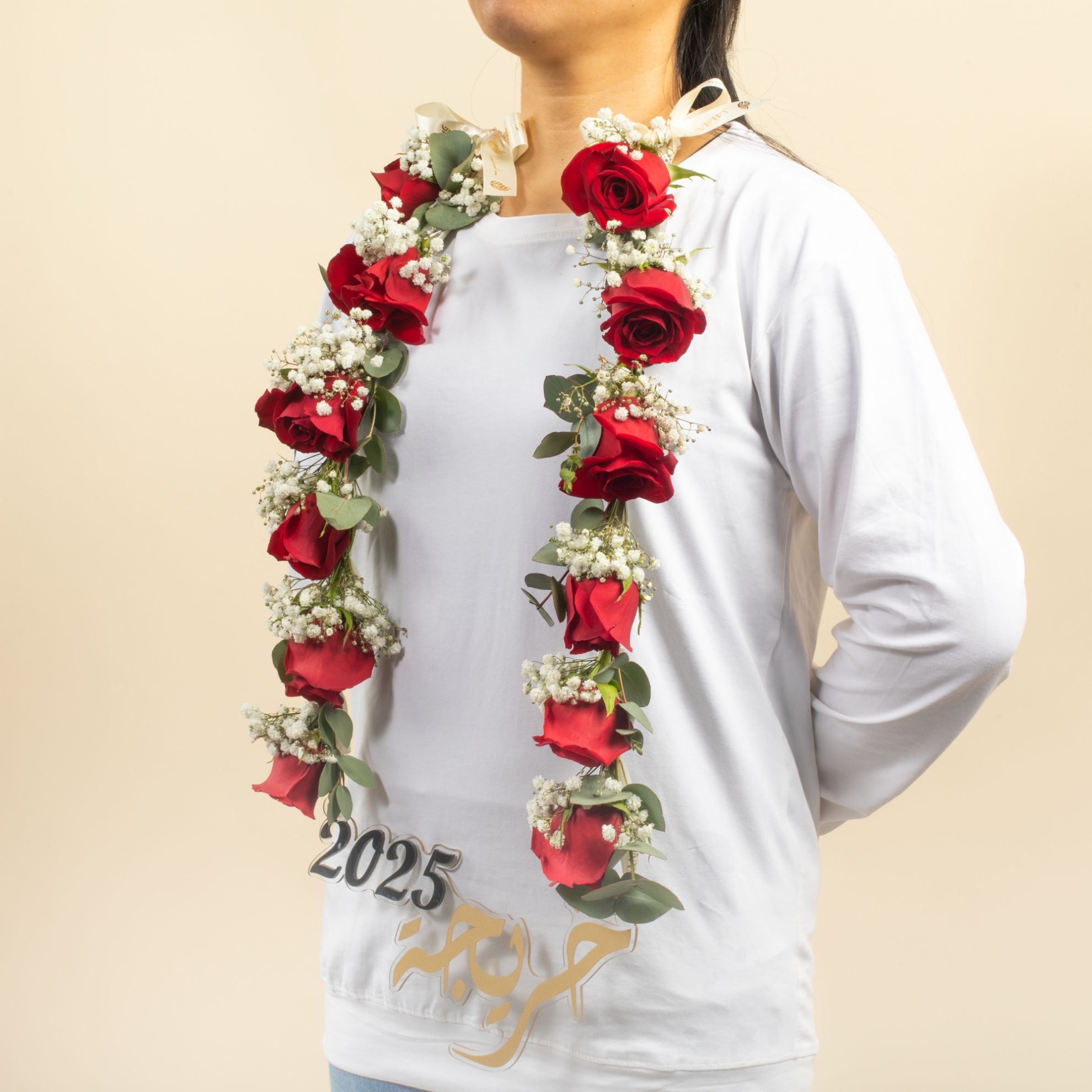 Picture of Graduation Necklace | Red Roses