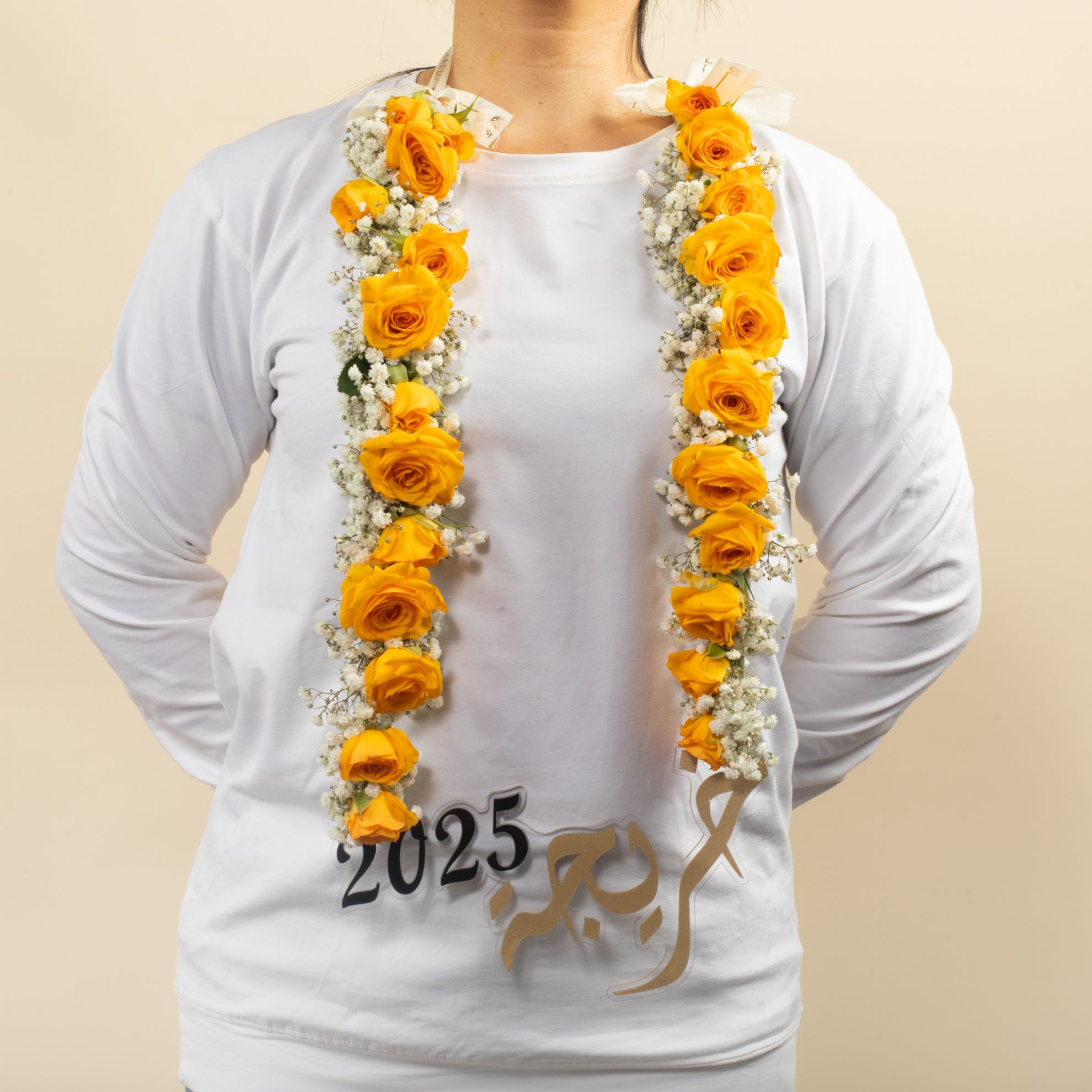 Picture of Graduation Necklace | Baby Roses yellow