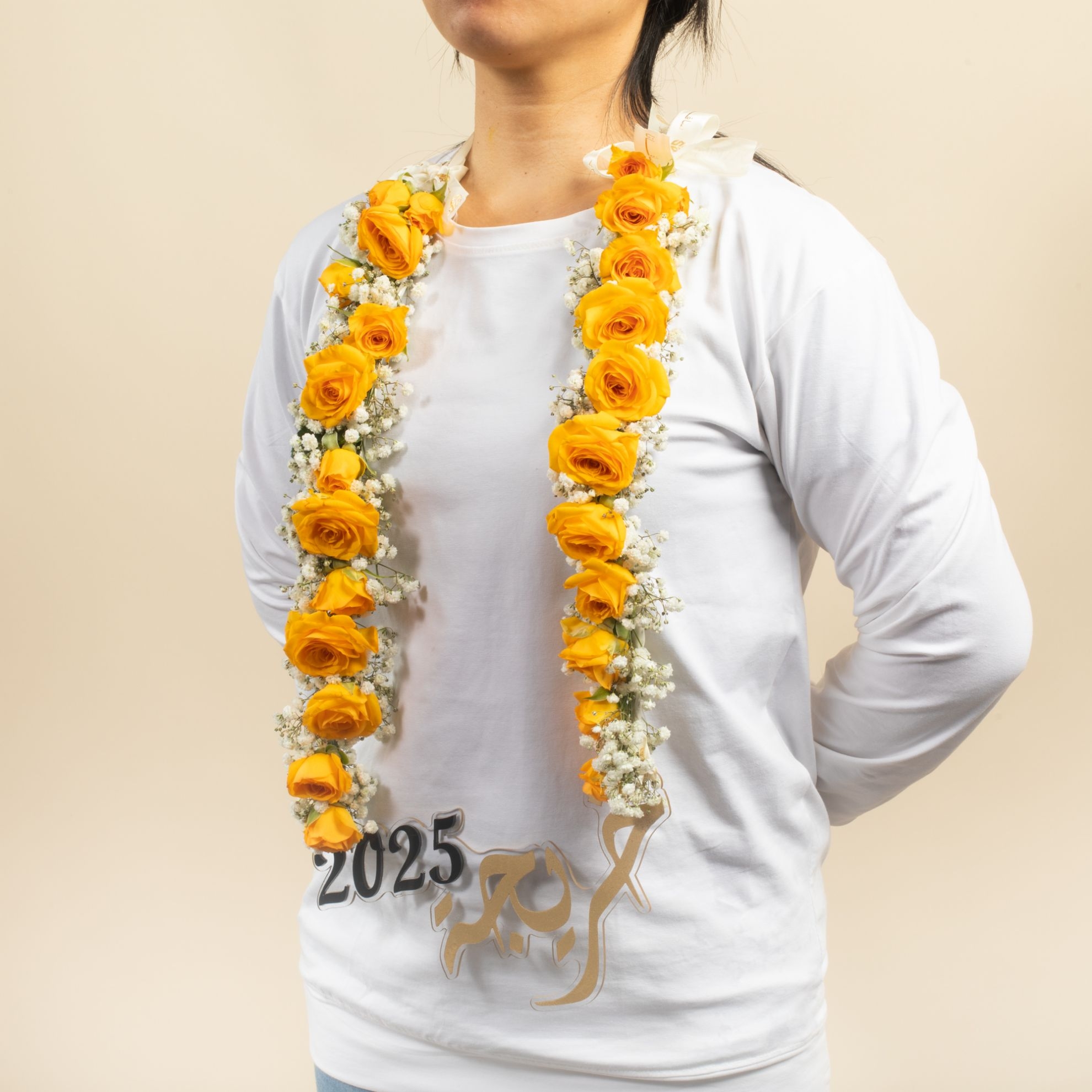 Picture of Graduation Necklace | Baby Roses yellow