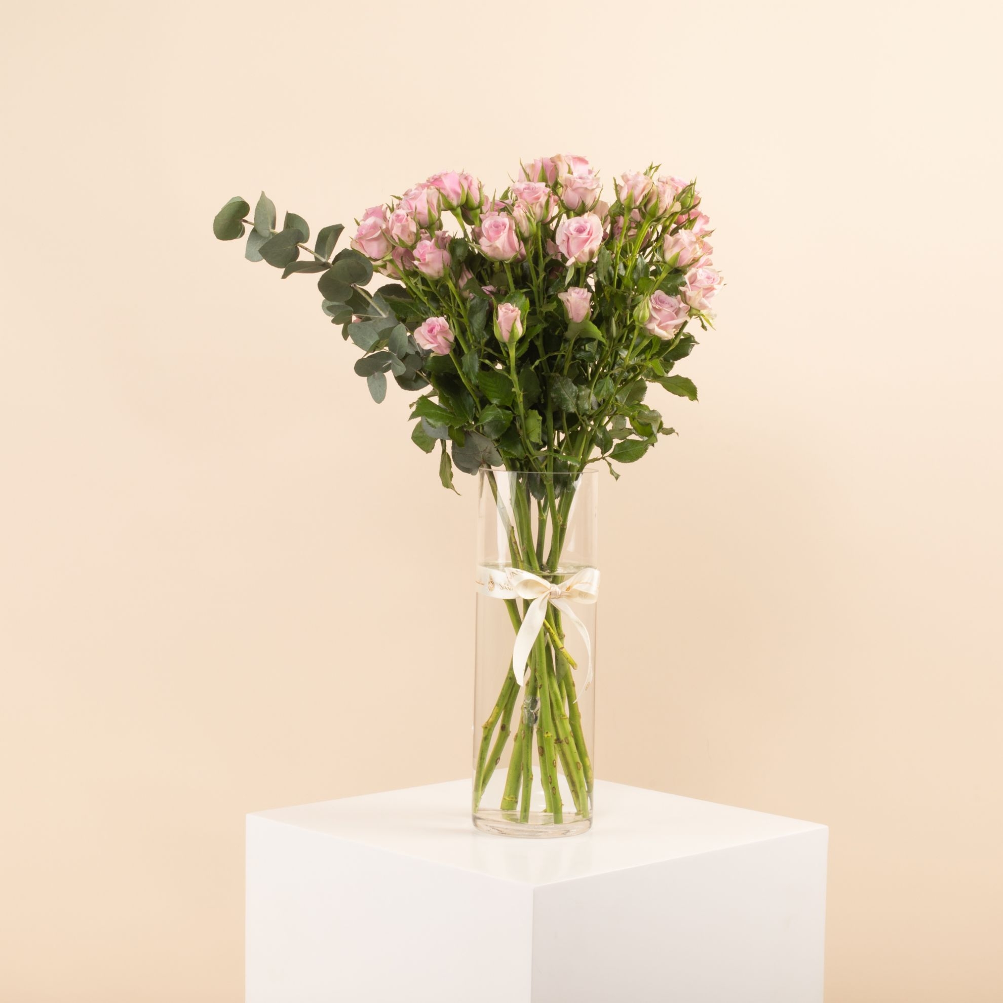 Picture of Graduation vase |Baby Rose Purple
