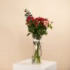 Picture of Graduation Vase |Baby Rose red & pink