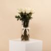 Picture of Graduation Vase | White roses