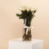 Picture of Graduation Vase | White roses
