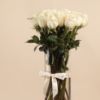 Picture of Graduation Vase | White roses