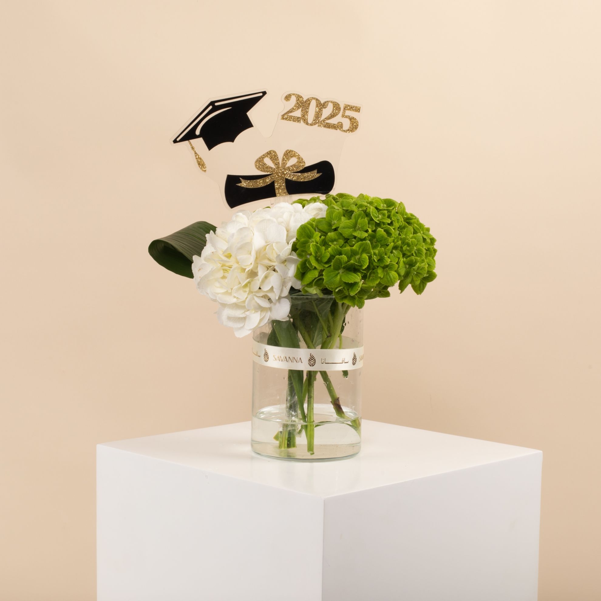 Picture of Graduation Vase |Hydrangea