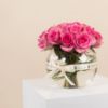 Picture of Savanna  Vase /20 Pink Fuchsia Roses