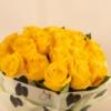 Picture of Savanna Hand Bouquet | 25 Yellow Roses