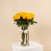 Picture of Savanna  Vase | Yellow Roses