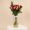 Picture of Birthday  Vase |Baby Rose Red & Pink