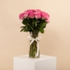 Picture of Birthday Vase | Fuchsia Roses