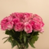 Picture of Birthday Vase | Fuchsia Roses