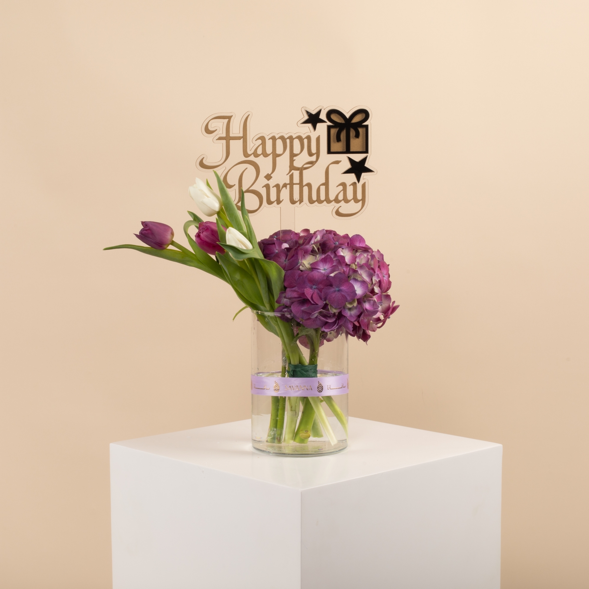 Picture of Birthday  Vase | Tulip
