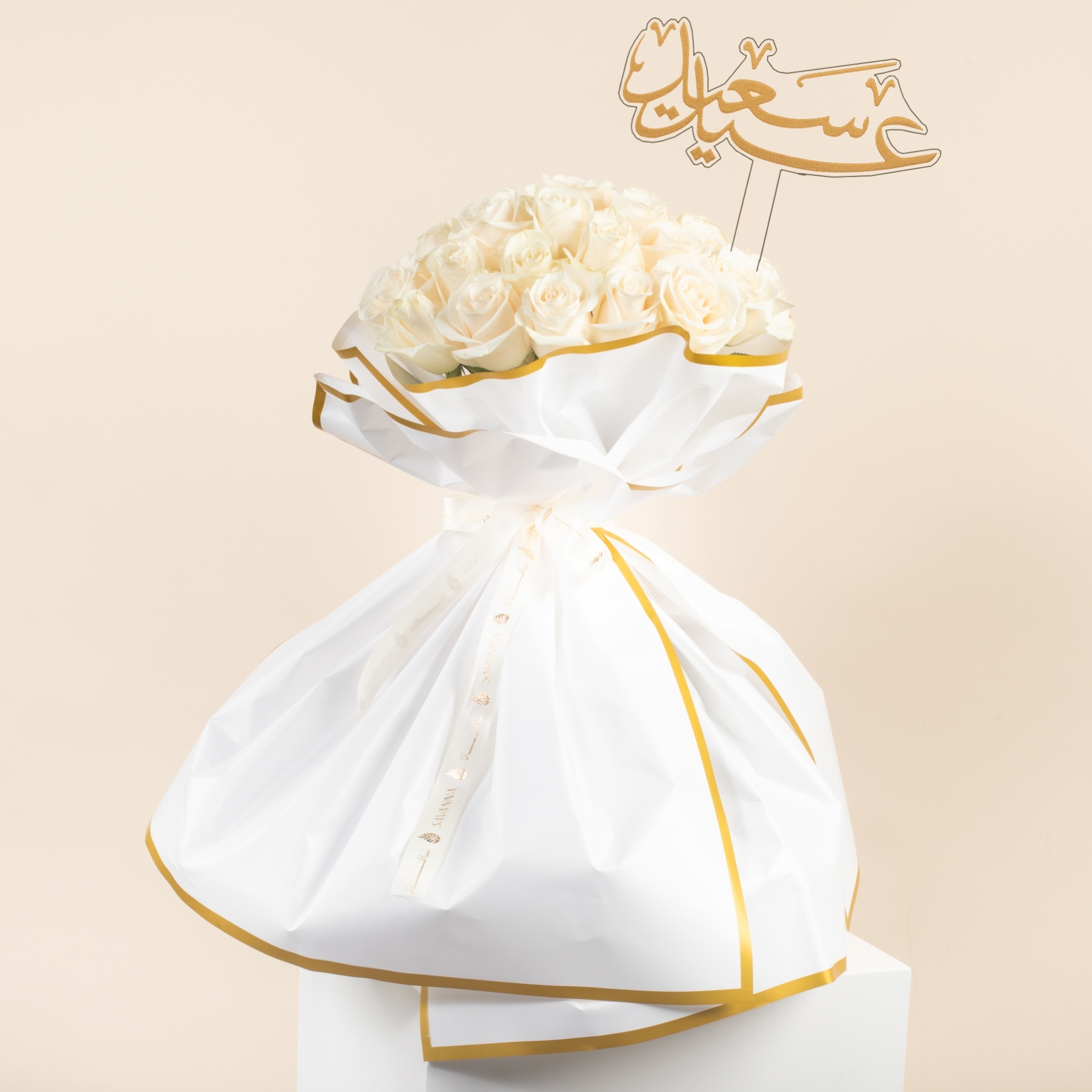 Picture of Hnad Bouquet|35 White roses