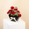 Picture of Black Flowers Bag