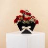 Picture of Black Flowers Bag